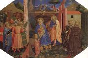 Fra Angelico Altarpiece of the Annunciation painting
